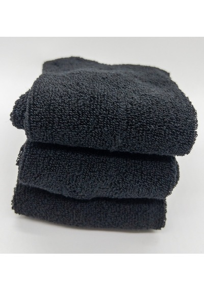 Socks Premium Termal 6 Çift Kadın Siyah Ekstra Kalın Tam Havlu Sıkmayan Lastikli Kışlık Çorap Siyah