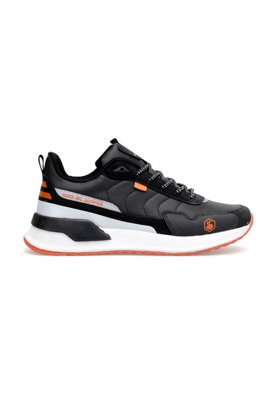 Mc Jamper 2019 Erkek Klasik Sneaker Siyah - Turuncu Siyah - Turuncu