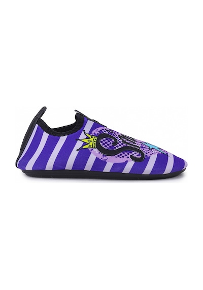 Kiko Kids Smile Havuz Plaj Kız Çocuk Deniz Ayakkabısı 7532 Mor Mor