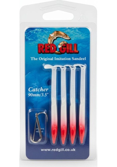 Red Gill Original 9cm Silikon Yem - Red Fleck