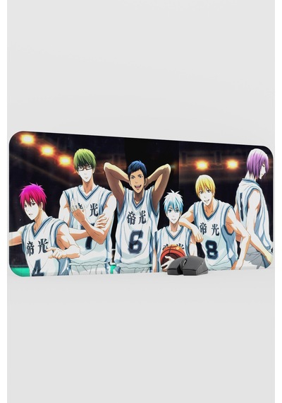 Kuroko No Basket Anime V1 - 90x40 Xxl Gaming Kauçuk Kaymaz Taban Mouse Pad Fare Altlığı