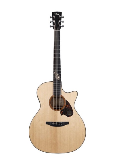 Tyma Tg-5 Pro Ce Cutaway Elektronik Akustik Gitar