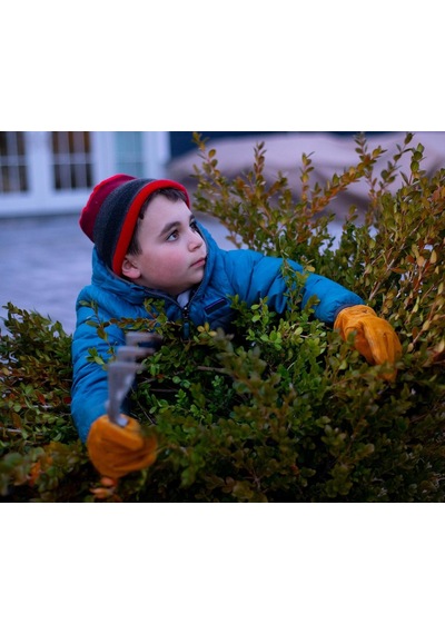 Tr G & F Products 5013m Justforkids Çocuk Hakiki Deri İş Eldiveni