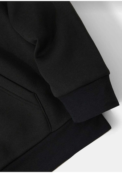 Nzn Collectıon Unisex Kadın Erkek Oversize Sevgili Çift Kombini Ateş Ve Su Baskılı 2'li Alt-üst Eşofman Takımı Siyah