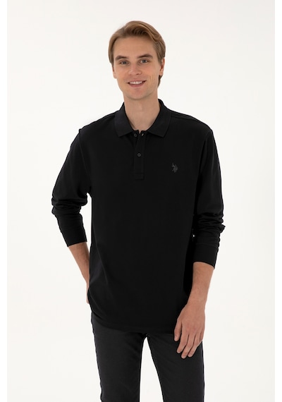 U.s. Polo Assn. Erkek Siyah Sweatshirt 50307688-vr046 Siyah