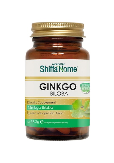 Shiffa Home Aksu Vital Ginkgo Biloba Ginko Biloba 620 MG 60 Kapsül