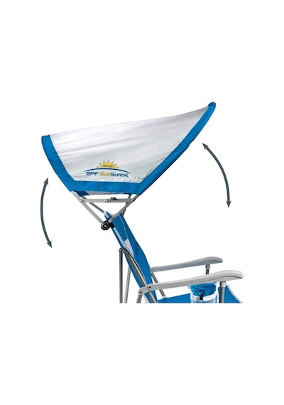 Gci Outdoor Sunshade Captain's Chair Güneşlikli Katlanır Plaj Sandalyesi 001