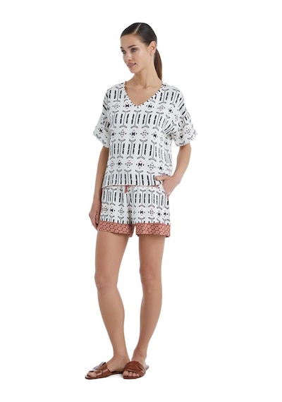 Blackspade Kadın Kısa Kol Şortlu Baskılı Pijama Takımı C4t8n3o15- 001