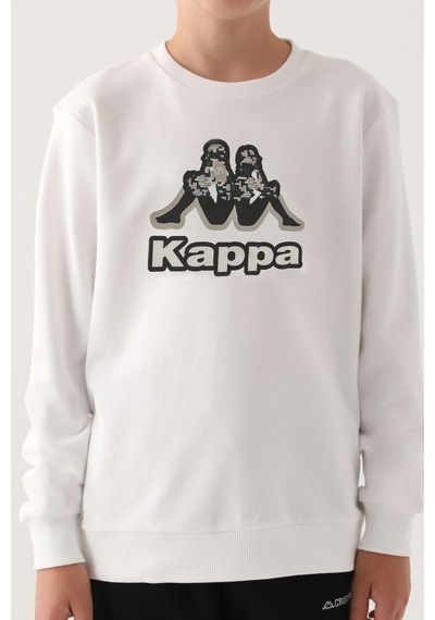 Kappa Erkek Çocuk Krem Sweatshirt 5274-40864