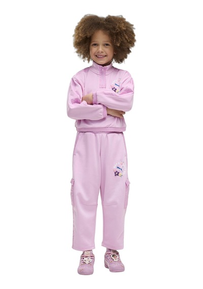 637626-47 Puma X Dora The Explorer T7 Çocuk Sweatshirt Pembe 637626-47