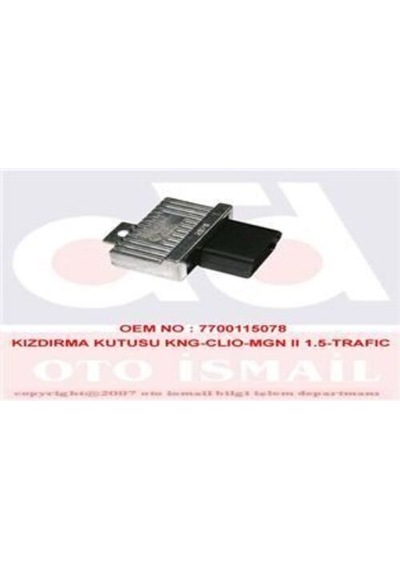 Renault-mais- 7700115078 Isıtma Kutusu 25230ay900