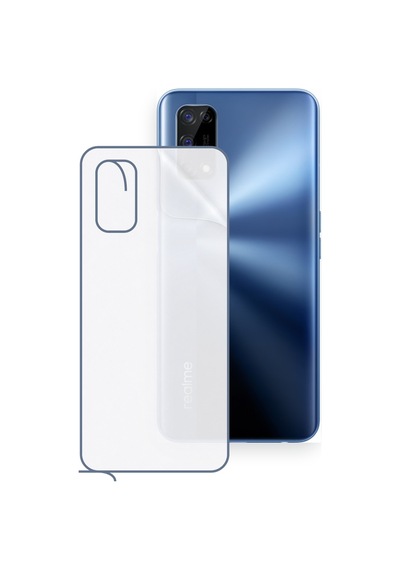 Schitec Realme 7 5g Uyumlu Arka Yüzey Hidrojel Koruyucu Film