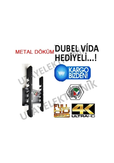 Toshiba 48'' Inç 122 Televizyon Sabit Duvar Askı Aparatı