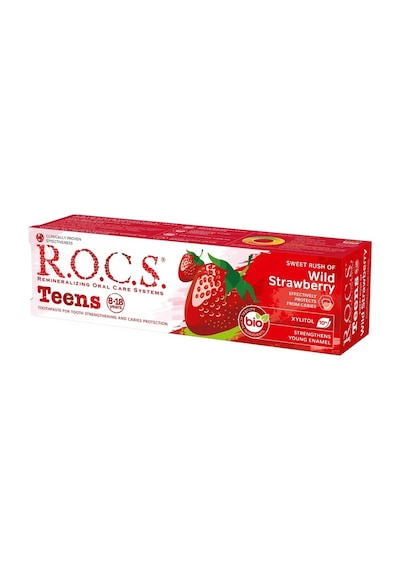 .teen Yaban Çileği Diş Macunu 8-18 Yaş 60 Ml Çok Renkli