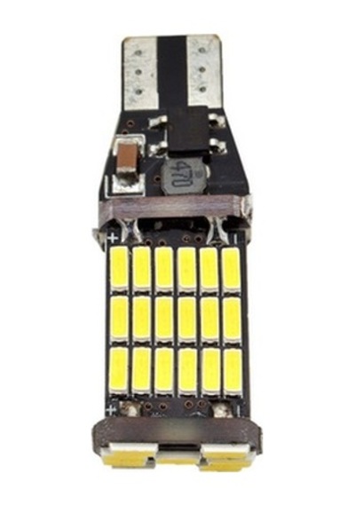 T10 T15 Beyaz Led Park Geri Vites Ampulü Canbus 16W 45 Ledli