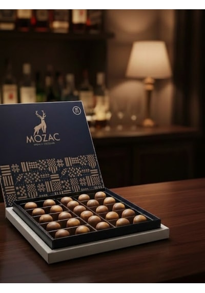 Mozac Varil Yaşlı Aroma Barrel Aged Aroma El Yapımı Gurme Çikolata Serisi 350 G