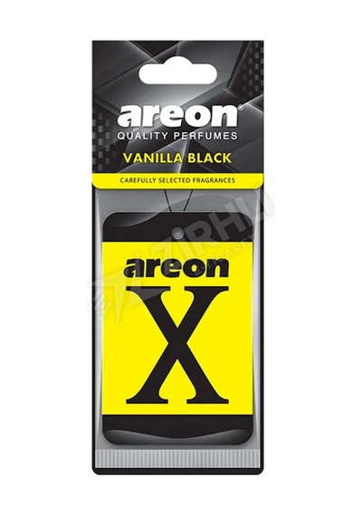 Areon X Vanilla Black Oto Araç Kokusu Sarı -siyah