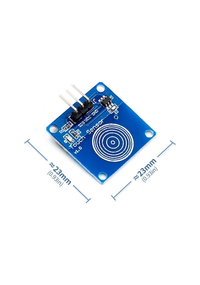 Robizstore-Arduino Ttp223B Dokunmatik Sensör Modülü 1 Buton
