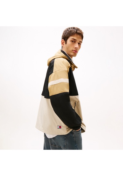 Tommy Hilfiger Light Weight Nylon Anorak Erkek Bej Ceket Dm0dm22260