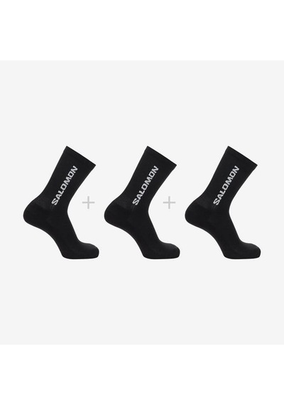 Salomon Everyday Crew 3-pack Çorap-27418 Siyah-siyah-siyah