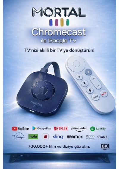 Android Tv Box 8k Android Tv Stick Kablosuz Yayın Netflix Youtube Prime Videoıptv Destekli 2gb+16gb
