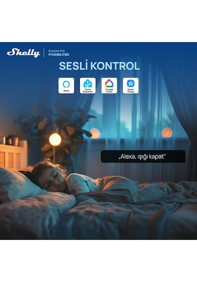 Shelly 1 Gen3 Akıllı Röle