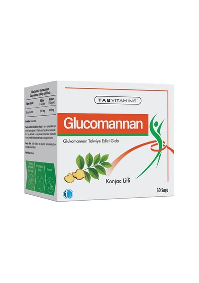 Tabvitamins Glucomannan 60 Saşe