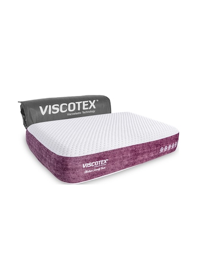 Medium Serenity Ergonomik Visco Yastık 65x43x12 CM Boyun Ağrıları İçin Orta Sert Hafızalı Baş Yastığı