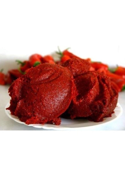 Organik Taze Acı Biber Salçası 1 Kg