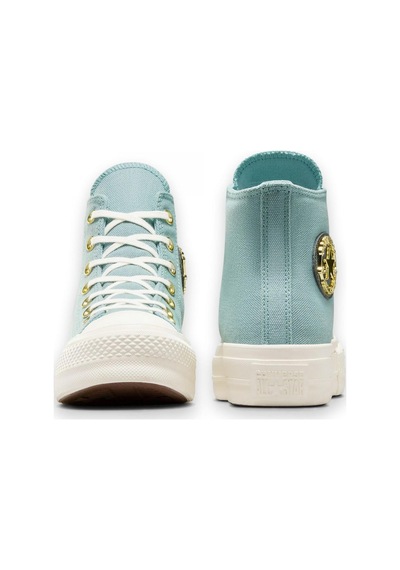 Converse A11495c Chuck Taylor All Star Lift Sneakers Açık Yeşil Unisex Spor Ayakkabı-6382 A11495c-423-vernal Pool/egret/true Nature