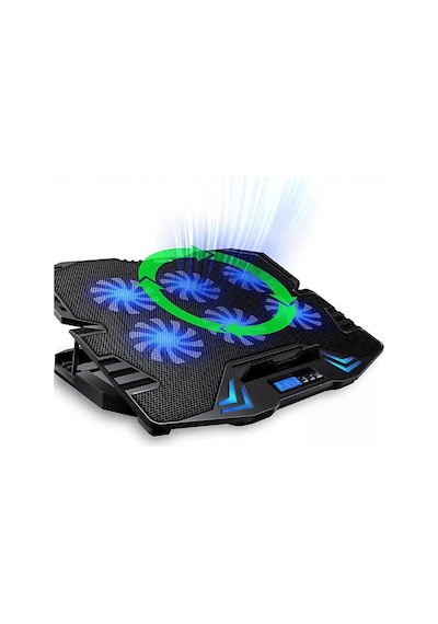 Daytona DYT810 Soğutucu Fanlı RGB Laptop Standı - Siyah