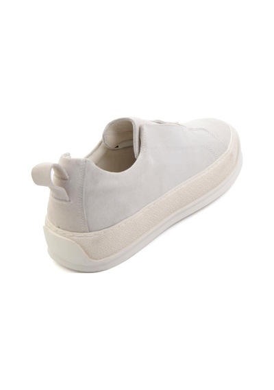Bambi Beyaz Hakiki Deri Erkek Sneaker E01549000402