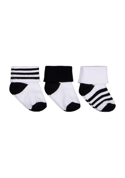 Civil Baby Siyah-beyaz Asetat 0-24 Ay Çorap Setleri - Standart Standart Standart