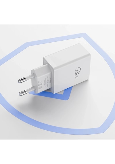 Joko - 571 - Jk77 12w + Px17 1m 2.4a Usb To Lightning Kablolu Pd - Csmo-tex - Şarj Cihazı
