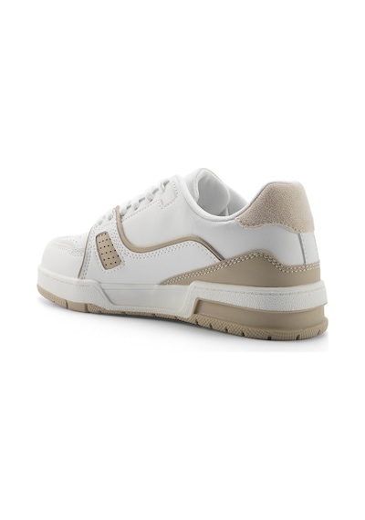Lumberjack Penıta 5fx Beyaz Kadın Sneaker Beyaz-bej Beyaz - Bej