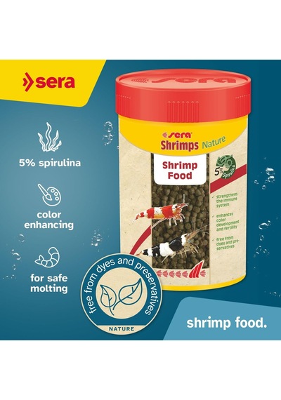 Sera Shrimps Natural 100 Ml 55 Gr