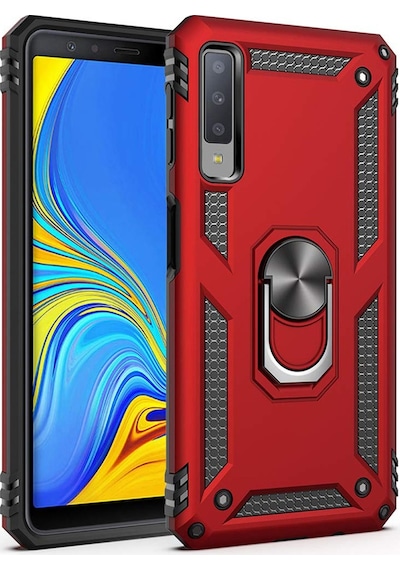Samsung Uyumlu Galaxy A7 2018 Kilif Zirhli Standli Miknatisli Tank Kapak 392979464