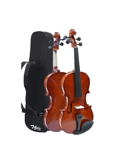 Midex CVL-743-TYS Profesyonel 3/4 Çocuk Kemanı Seti 10-13 Yaş (Yastık Tel Çanta Yay Susturucu Reçine)