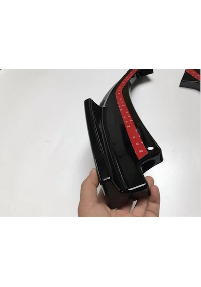 CIVIC FC5 2016-2020 IÇIN UYUMLU ARKA ÇIKINTILI FLAP PIANO BLACK