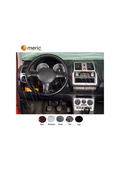 Meriç® Volkswagen Polo Ön Torpido Kaplama 16 Parça 1999-2001 (530157618)