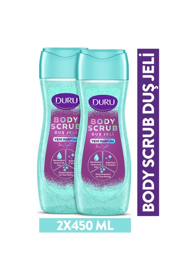 Body Scrub Ice Light Duş Jeli 2x450ML Diğer