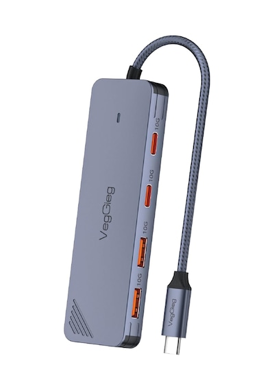 4 Portlu 10gbps Type-c To 2 Usb-a 2 Type-c Usb 3.2 Gen2 Usb Çoklayıcı Dönüştürücü Hub