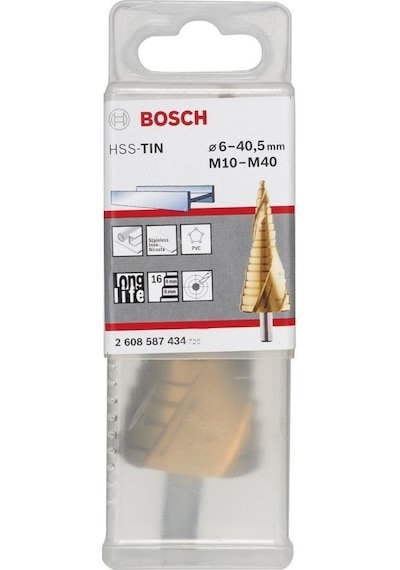 Bosch Hss-Tin 16 Kademeli Matkap Ucu M10-M40 2608587434