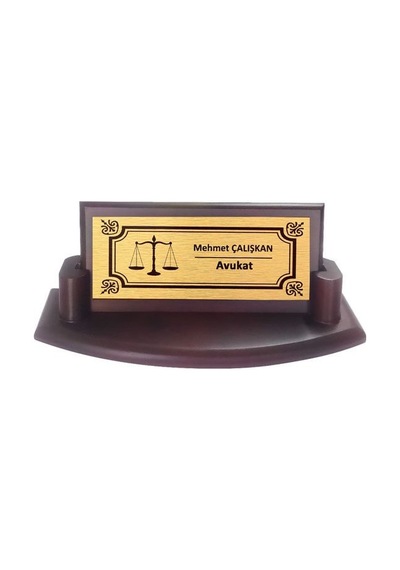 Ahşap Masa İsimliği 101