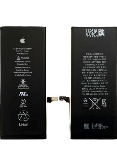 Apple Uyumlu iPhone 6G Plus Serisi Batarya