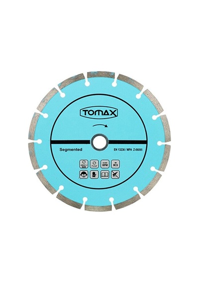 Orjinaldir - Tomax Segmenti Elmas - Beton Kesici 180x22.5
