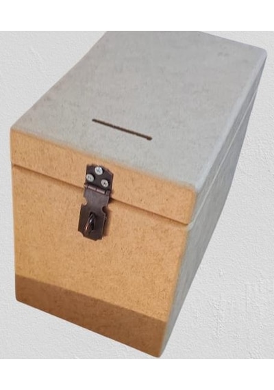 Hobi Adn Dekoratif Bahşiş Kutu Ahşap Mdf Ham Cnc Kesim Model El Yapım