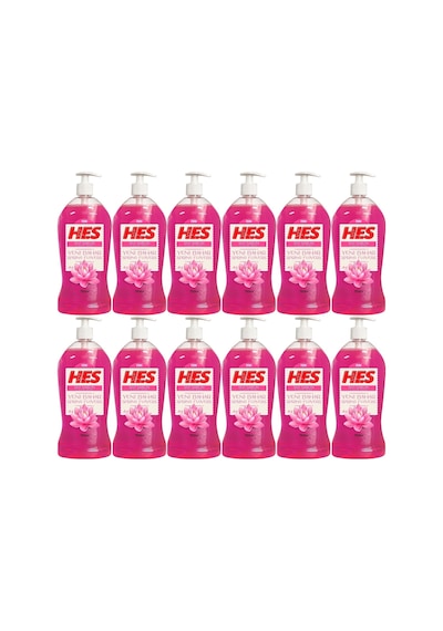 Hes Yeni Bahar Sıvı Sabun Pompalı 12 x 750 ML