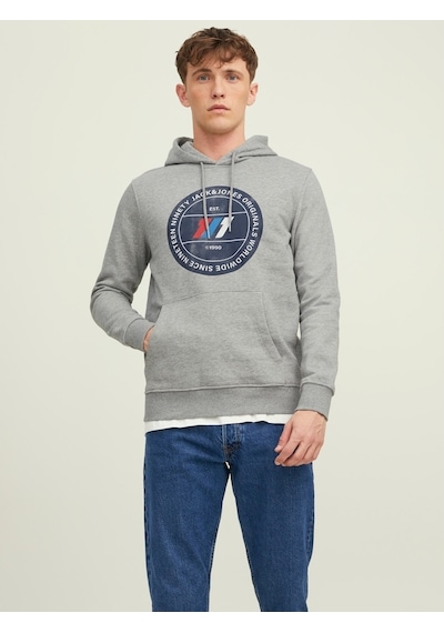 Jack & Jones Jack Jones Erkek Kapüşonlu Sweatshirt 12216046 (551959798)