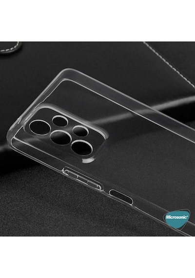Microsonic Samsung Uyumlu Galaxy A33 5G Kilif Transparent Soft Seffaf 539559778